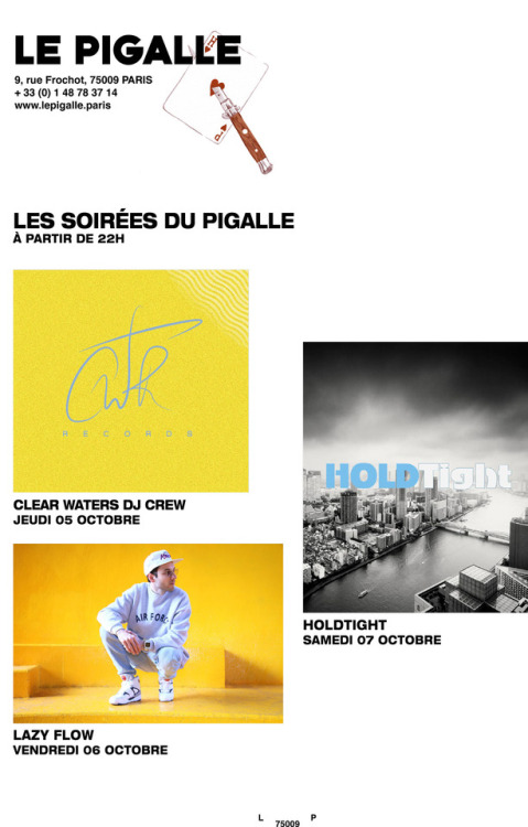 Cette semaine au Pigalle : Chill beats, rare groove and dirty bootlegs