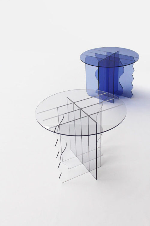 Mix and match side tables by Ulrike Jurklies.