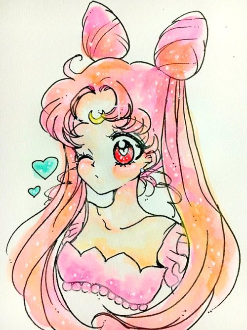 moonlightsdreaming: Sailor Moon // by うら