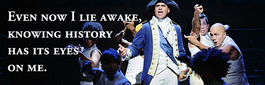 riccardamngreco:  favorite musicals // Hamilton 