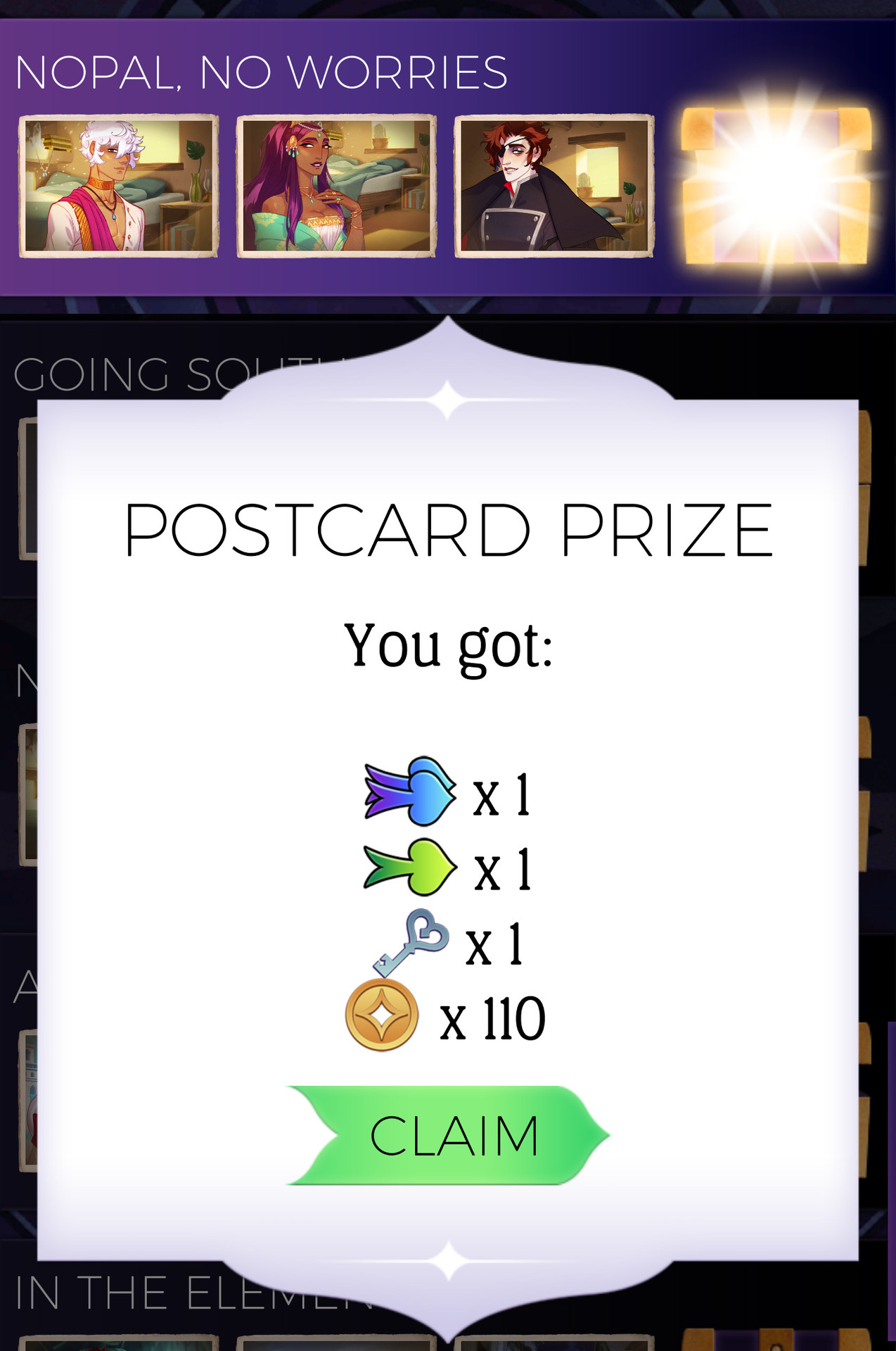 The Arcana Compendium — Nopal, No Worries All Postcards & Rewards