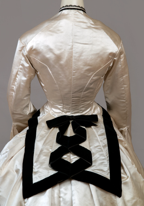 Visiting dress ca. 1864-65From Cora Ginsburg