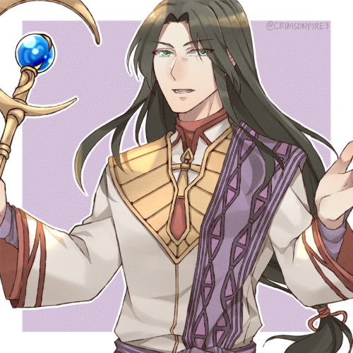 30 Days of FE Clerics or PriestsTo heal you during quarantineDay 30: Sephiran from Path of Radi