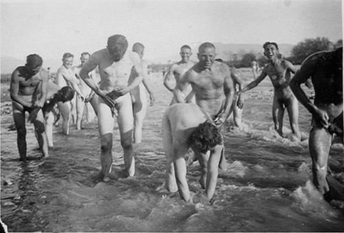 vintagemusclemen:Our R-rated theme today is the Wehrmacht having fun in the water, and some of the p
