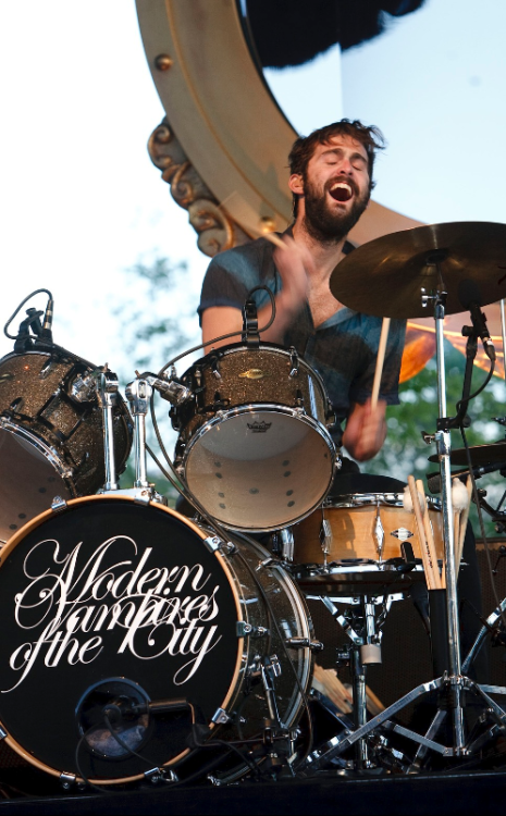 teamvampireweekend:Chris Tomson at Red Butte Garden in Salt Lake City (Photos by Leah Hogsten for Th