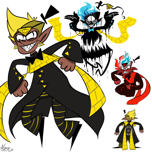 thelordcaliborn: kept seeing a bunch of human Bill Cipher designs and decided to give it a go and ma