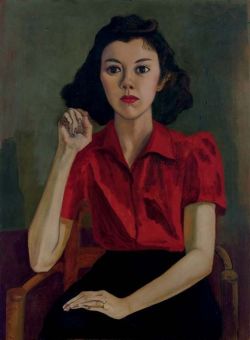 womeninarthistory:  Roberta Johnson Roensch, 1943-46,  Alice Neel