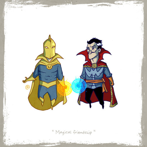 superheroes-or-whatever:Little Friends by ~rawlsy