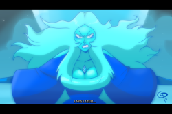 Chillguydraws: Feeling Blue Got An Artist Kick And Redraw Blue Diamond After Last