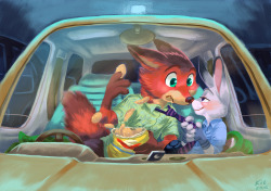 kit-ray-live:  Zootopia fanart scene from fanfiction ‘Drive-in movie’ by DemonWriterX  it ‘s really good !!! can’t wait for the moviiiiie. X( 