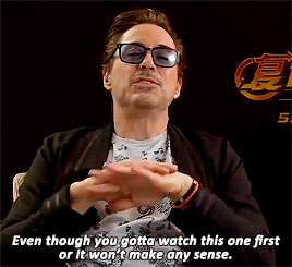 rdjgifsdaily:#thank you robertYou’re the one who got the date moved up, man. You will be paying for 