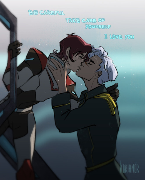 koriandr-art:   how painful that must be for Shiro - let him go again and again   patreon | inst | p