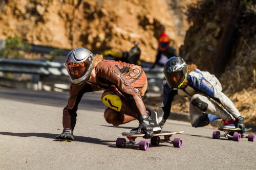 Dustin Hampton & Kalil Hammouri at the Catalina Island Classic on the Kegel.photo: Phillip Baker