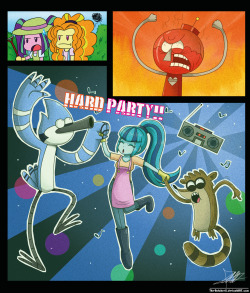 the-butcher-x:  .:Party in the Work:.http://the-butcher-x.deviantart.com/