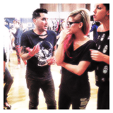 outrageousavril:    Backstage at Abbey Dawn Fashion Show - NYFW 2012   