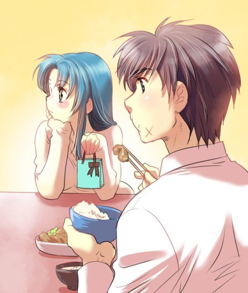 inactivenobody:Full Metal Panic Valentine’s Day 2018 illustrations by Shikidouji