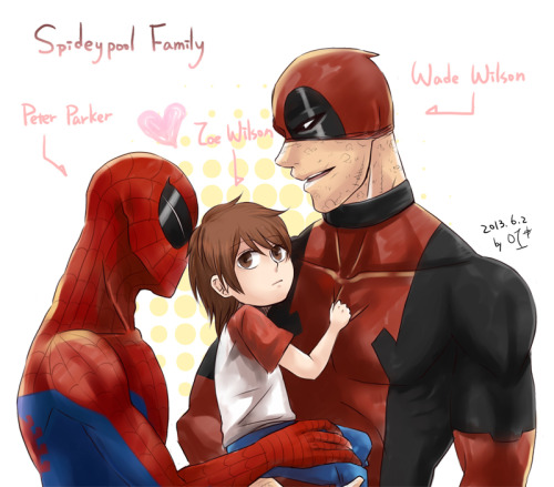 For ASK : I did :D And thanks for you like Zoe and my spideypool family :DSo, I post this again.&mda