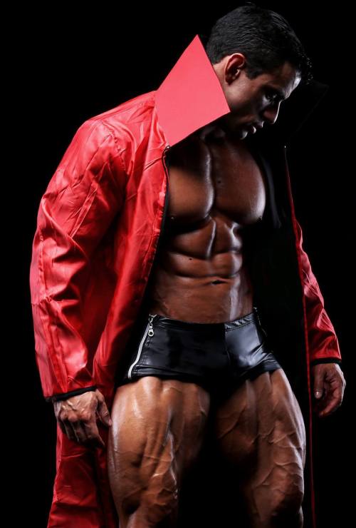 londonboy45:  He thinks it’s the leather that turns me on.   