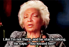 darkphoenext:Nichelle Nichols on filming the first interracial kiss on television:The director whom 