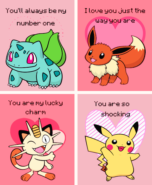 Porn photo justahornynerd:  shelgon:Pokemon Valentines