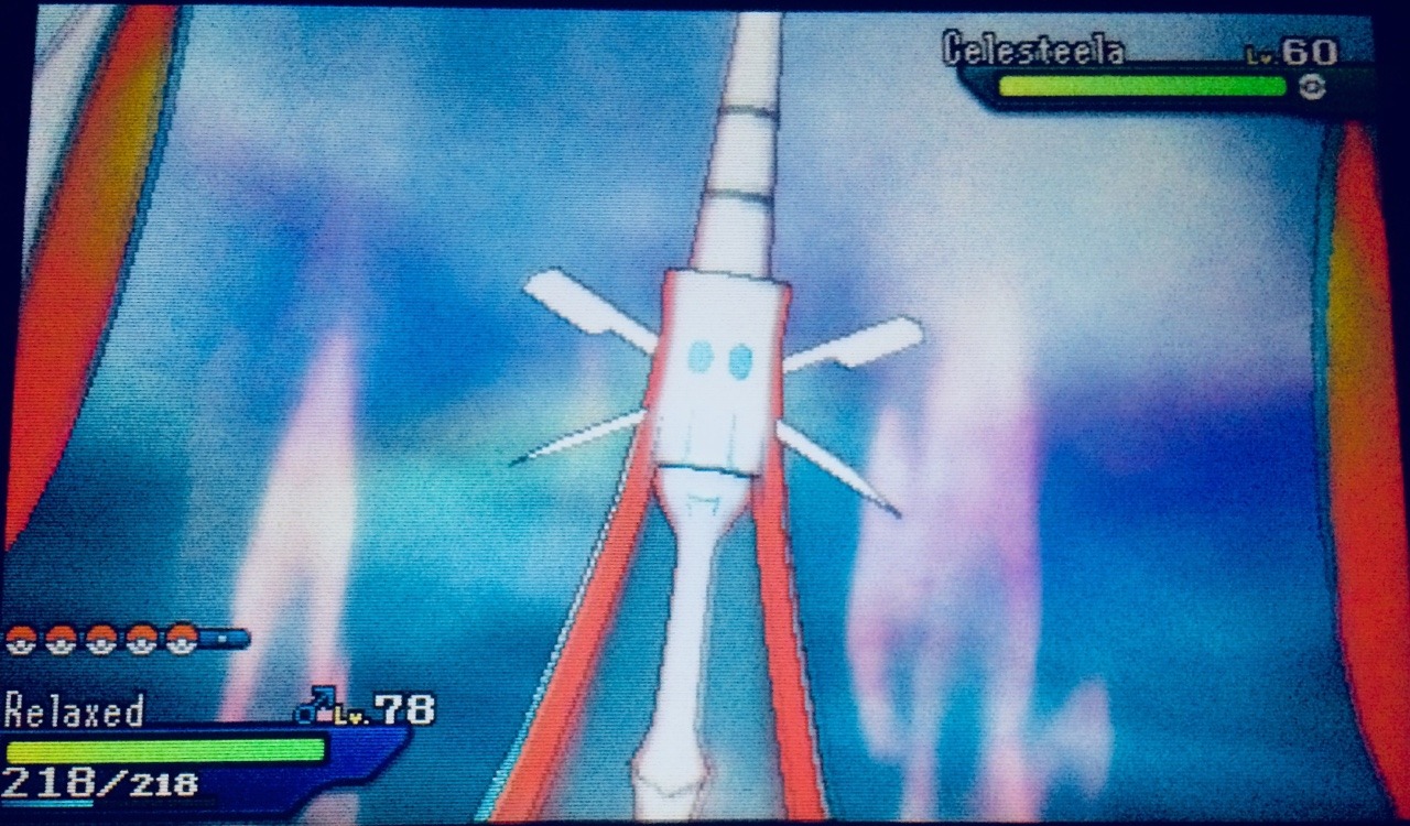 Gen 8] I've always wanted a shiny one of these but never got around to  hunting it in Gen 7. Really happy to finally have a Shiny Celesteela after  only 28 Max