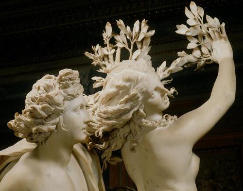 Apollo and Daphne by Gian Lorenzo Bernini (1598 - 1680)A life-sized Baroque marble sculpture by the 