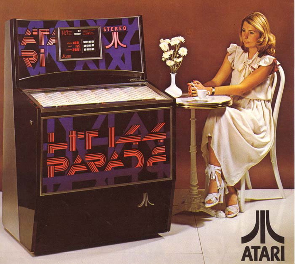 johnclaudielectronics:  Atari Hit Parade 144 - 1977 Jukebox World 
