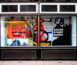 primary-yellow:  DOVER STREET MARKET LONDON WINDOW BY REI KAWAKUBO FEATURING RAW VISION 