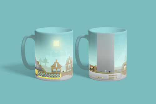 Achievement City Mug Concept. 