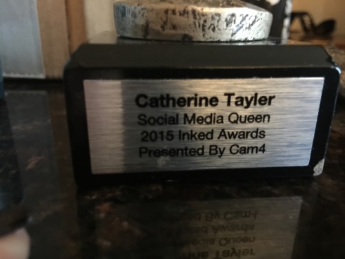 Porn photo catherinetaylerxxx:  Love me awards!!! Ty