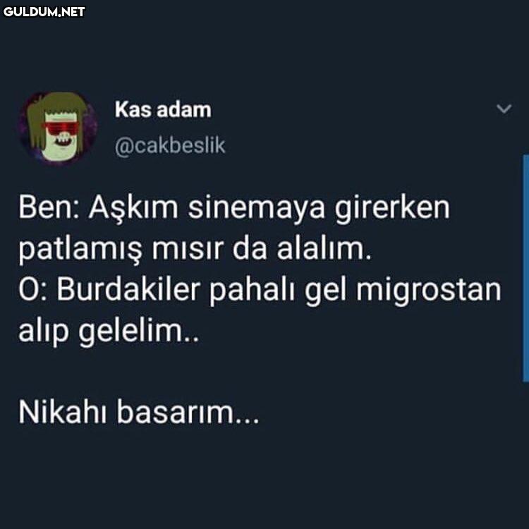 Ben: Aşkım sinemaya...