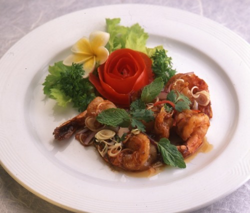 Spicy Prawn Salad