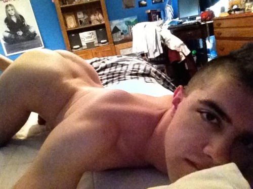 sandboytx:  Paul is so sexy.  “me being a slut in my messy room. These are older pics from like a year ago.”  - wellhelloboys 