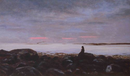 windypoplarsroom: Thorarin Benedikt Thorlaksson “Summer Evening in Reykjavík” (19