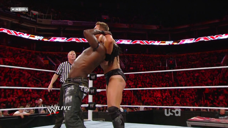 rwfan11:  Miz- trunks yanked, tan-line exposed 