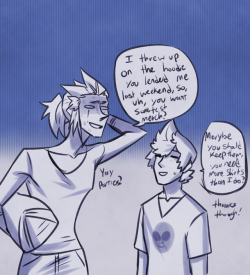 mintyskulls:  Music AU doodles in which Roxas