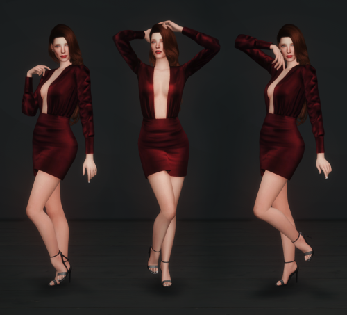 Model poses #3 + CASIn Game / В игре:20 poses (23 in total)All in oneCAS poses/ В касе:CAS trait ani