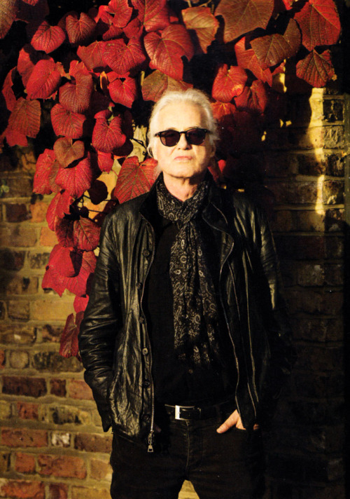 Jimmy Page photographed by Ross Halfin for Classic Rock Magazine (January 2016 Issue).