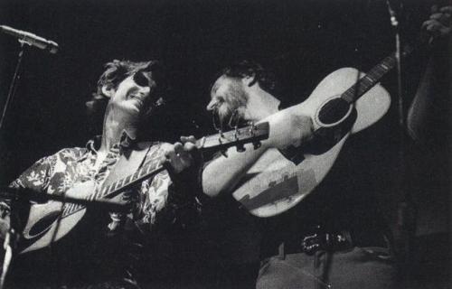 Townes with Jerry Jeff Walker (1974)