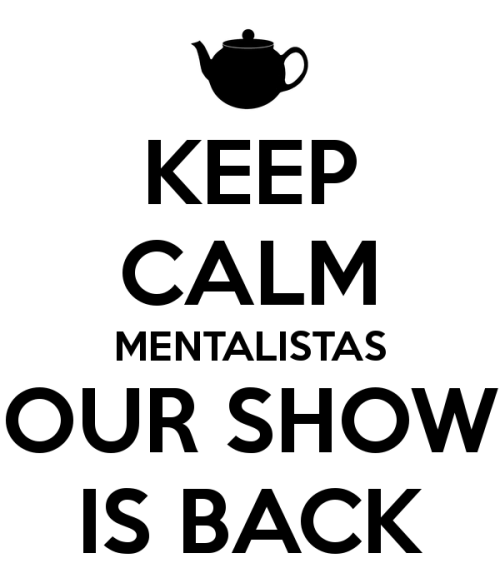 Happy Mentalist Sunday! Welcome back, show!