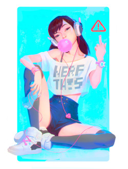 jasonchan-art:  Day off casual D.Va 