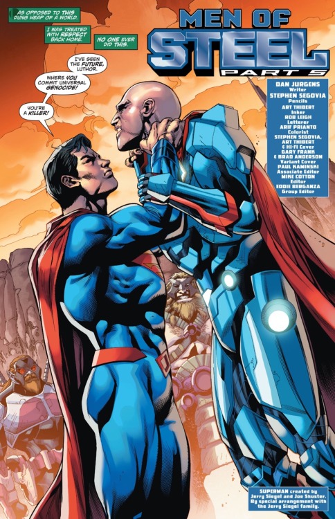 astroverted:Superman’s ass…that’s all. ~ Action Comics #971