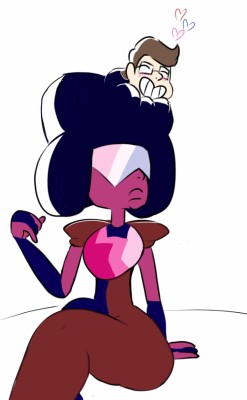 A doodle for jen-iii, whose unstoppable thirst for Garnet inspires me to be a better person. Hope you like it! *by @wario-kart*