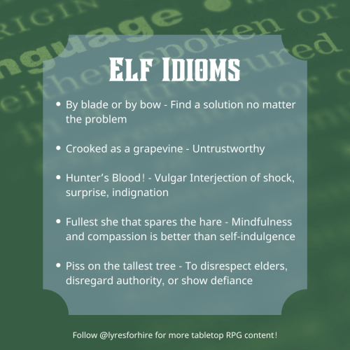 dndspellgifs:  Some idioms for fantasy races adult photos
