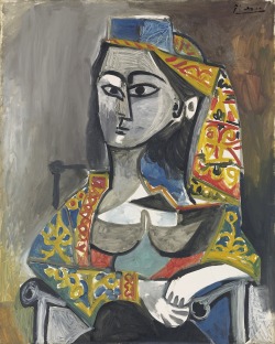 Pablo Picasso (1881-1973) Femme au costume