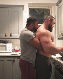 Thesan Edin (Left) &amp; Paul McNulty (Right) - Not only is this cute and endearing but it’s what I state would be my own goals for a relationship, partner, and physique. 