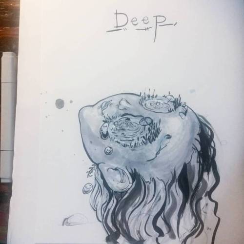 Inktober deep #inktober2017 #inktober #artistsoninstagram #illustration #deep