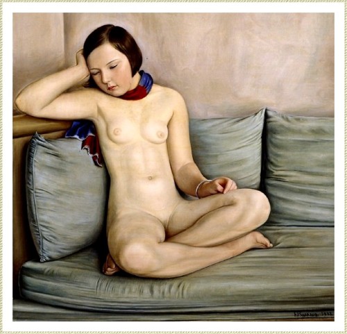 Porn photo artbeautypaintings:  Pensive -  François-Emile