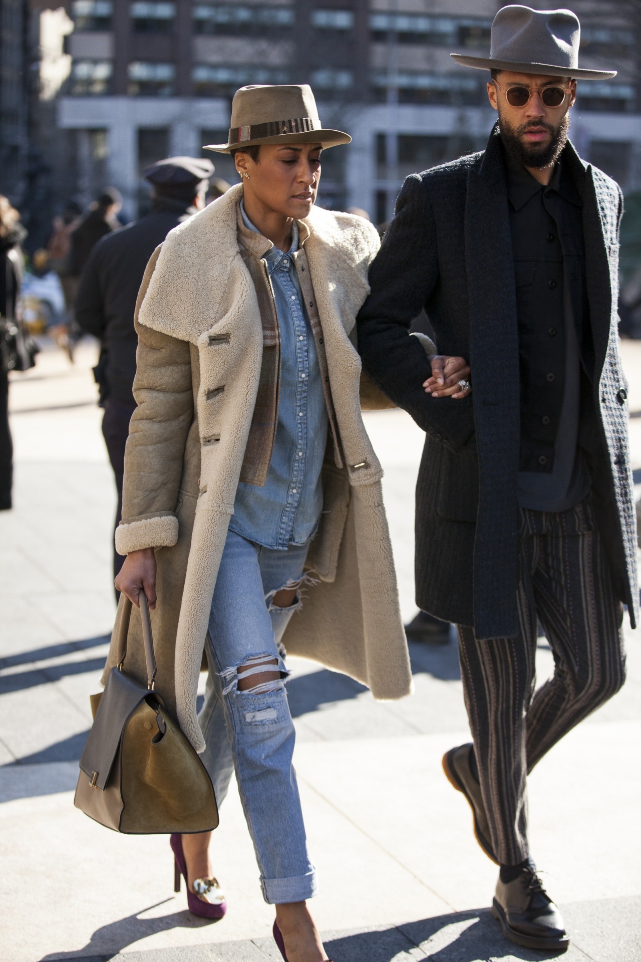 menstyle1:  Stylish Couple. FOLLOW : Guidomaggi Shoes Pinterest | Guidomaggi Shoes