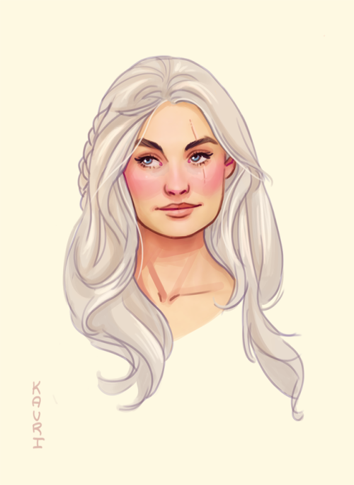 kauriart:Isobel TrevelyanA quick portrait present of @missragdoll84‘s Belle Trevelyan – for being my